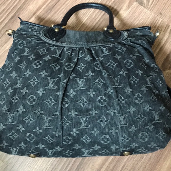 SOLD ‼️authentic Louis Vuitton denim shoulder bag - Picture 5 of 16